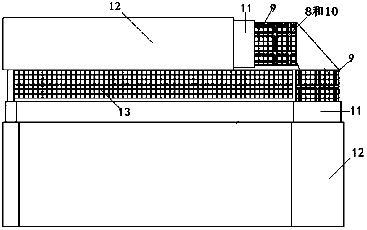 Construction technology of steel structure beam-column steel mesh wall for shock absorption, anti-seismic and noise reduction