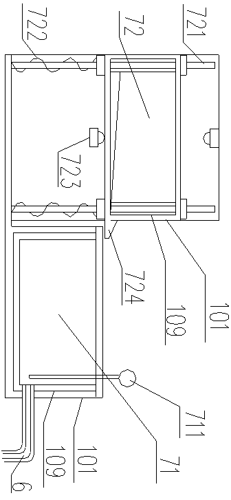 Automatic feeding system for semi-flexible cable hot tinning process and automatic feeding method