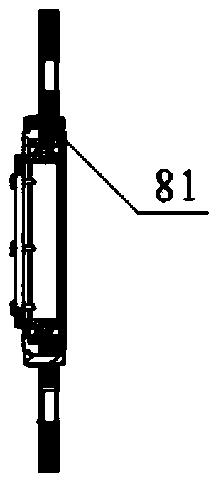 A movable disc assembly for a variable gauge wheel set