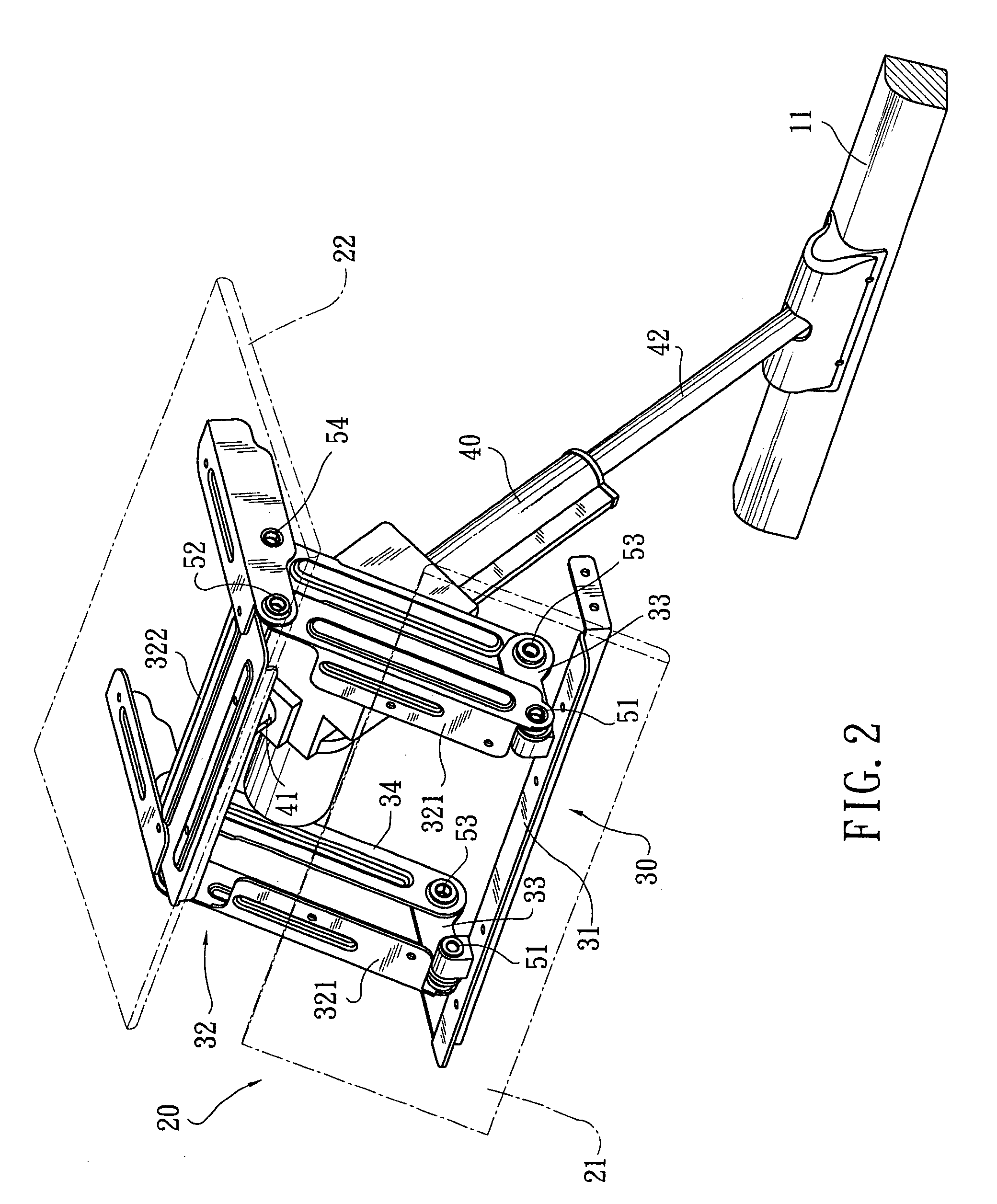 Seat elevating mechanism for chair