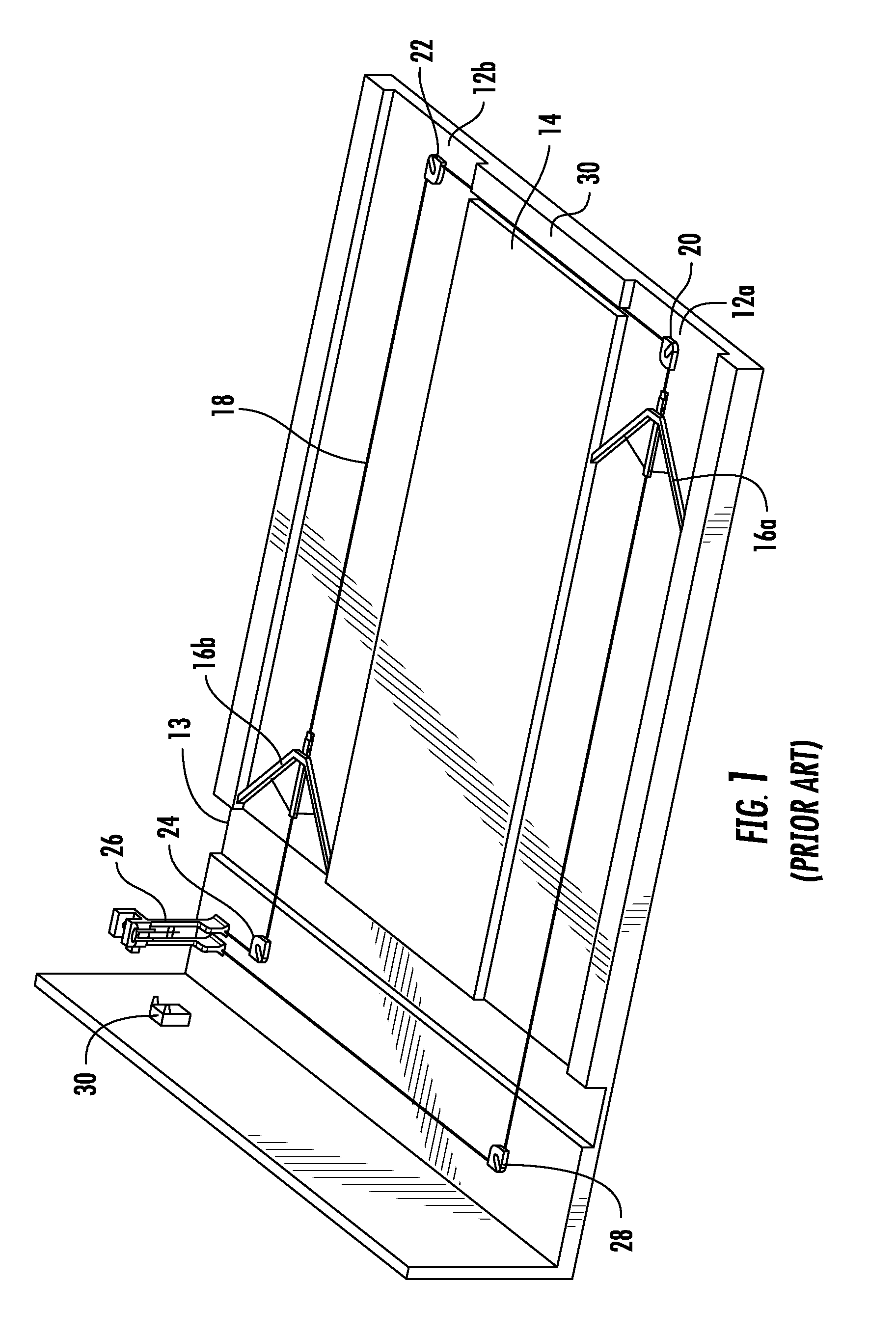 Automatic scraper chain tensioning apparatus