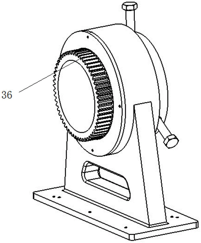 Multi-station clamping device for fuel gas pipeline laser shock test