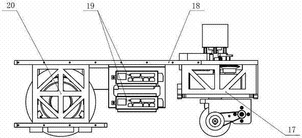 Autonomous mobile dithering hot wire tungsten-inert-gas (TIG) welding robot system for welding large-sized precision equipment