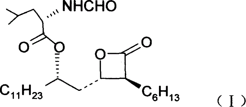 Orlistat preparation method