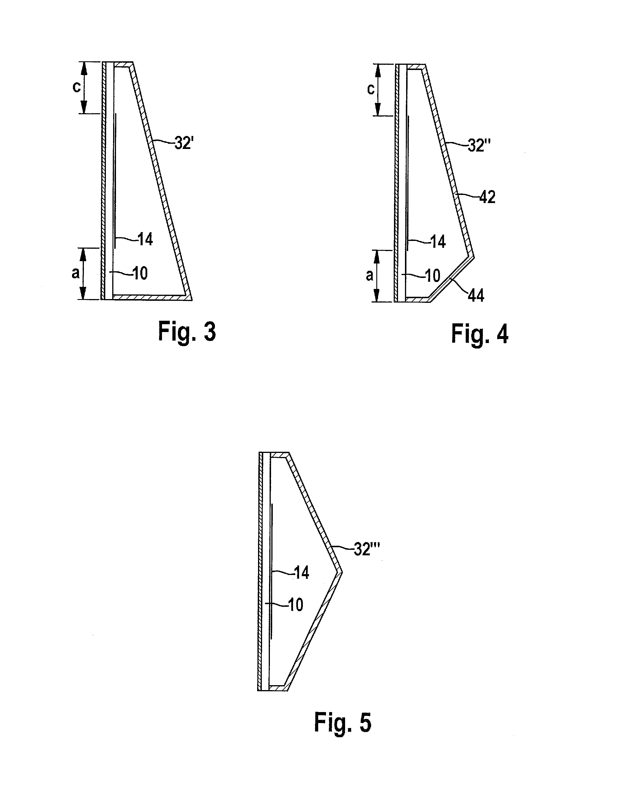 Radar sensor including a radome