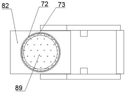 Vibration screen damping support