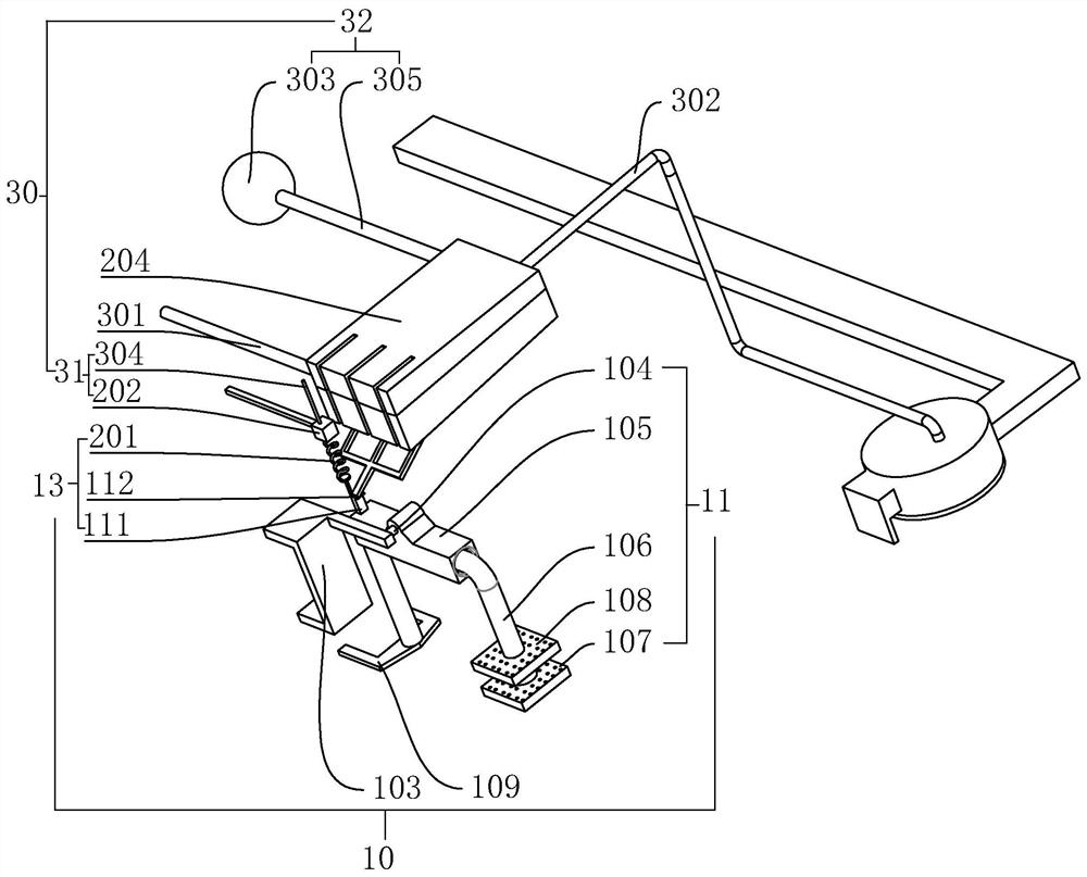 Substation water level detection device