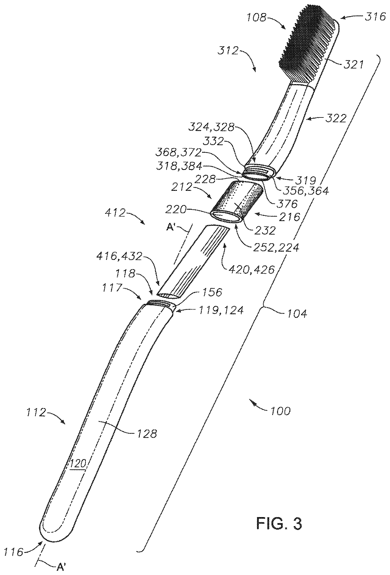 Protective toothbrush