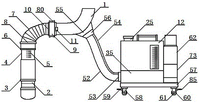 Tracheal tube with anesthetic spraying structure