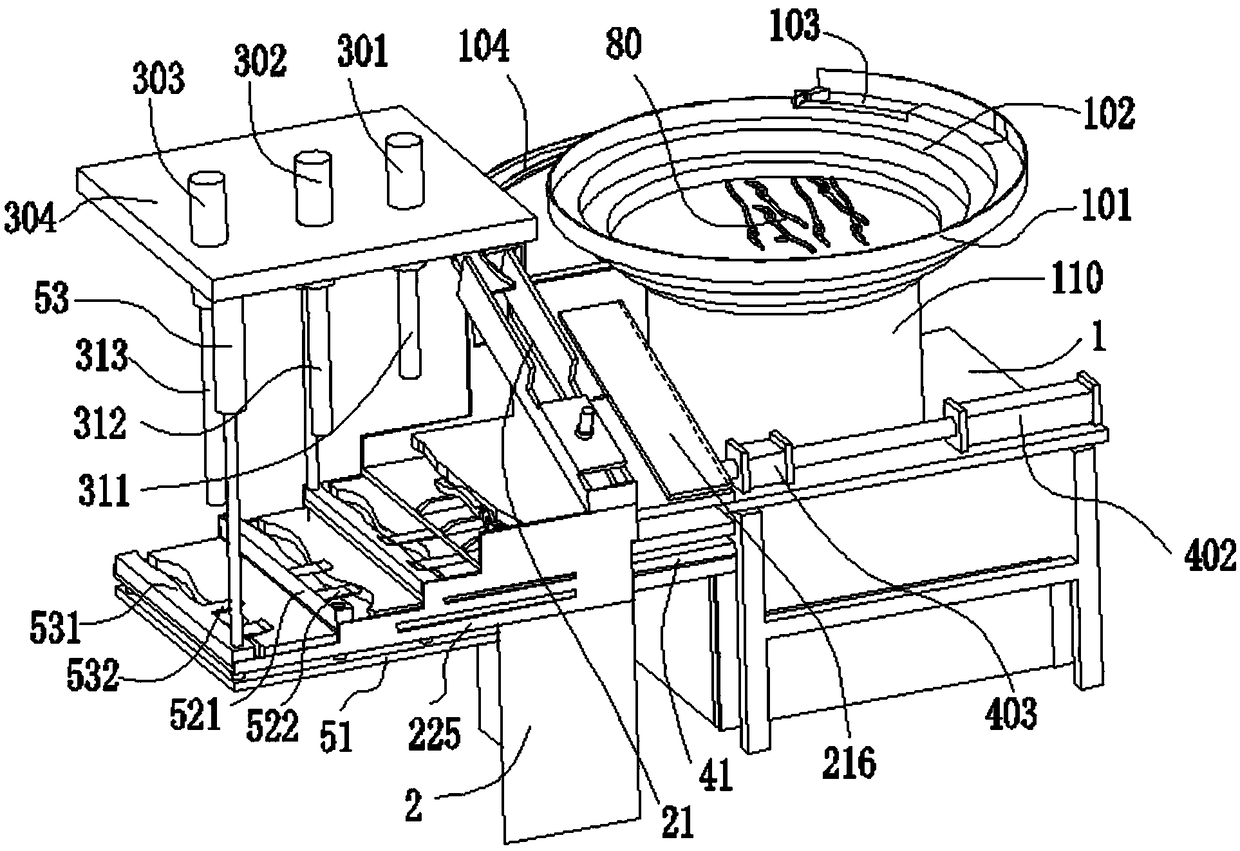 Full-automatic plier body continuous drilling and milling processing machine tool