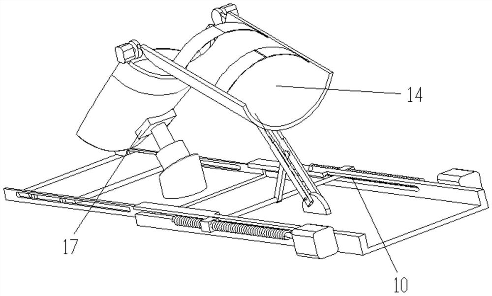 Hip and knee bending angle adjusting device and method