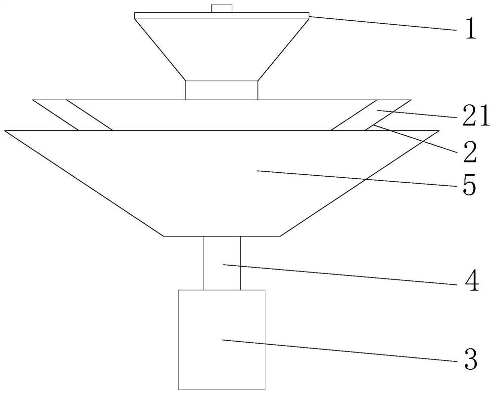 Feed throwing device for fishery breeding