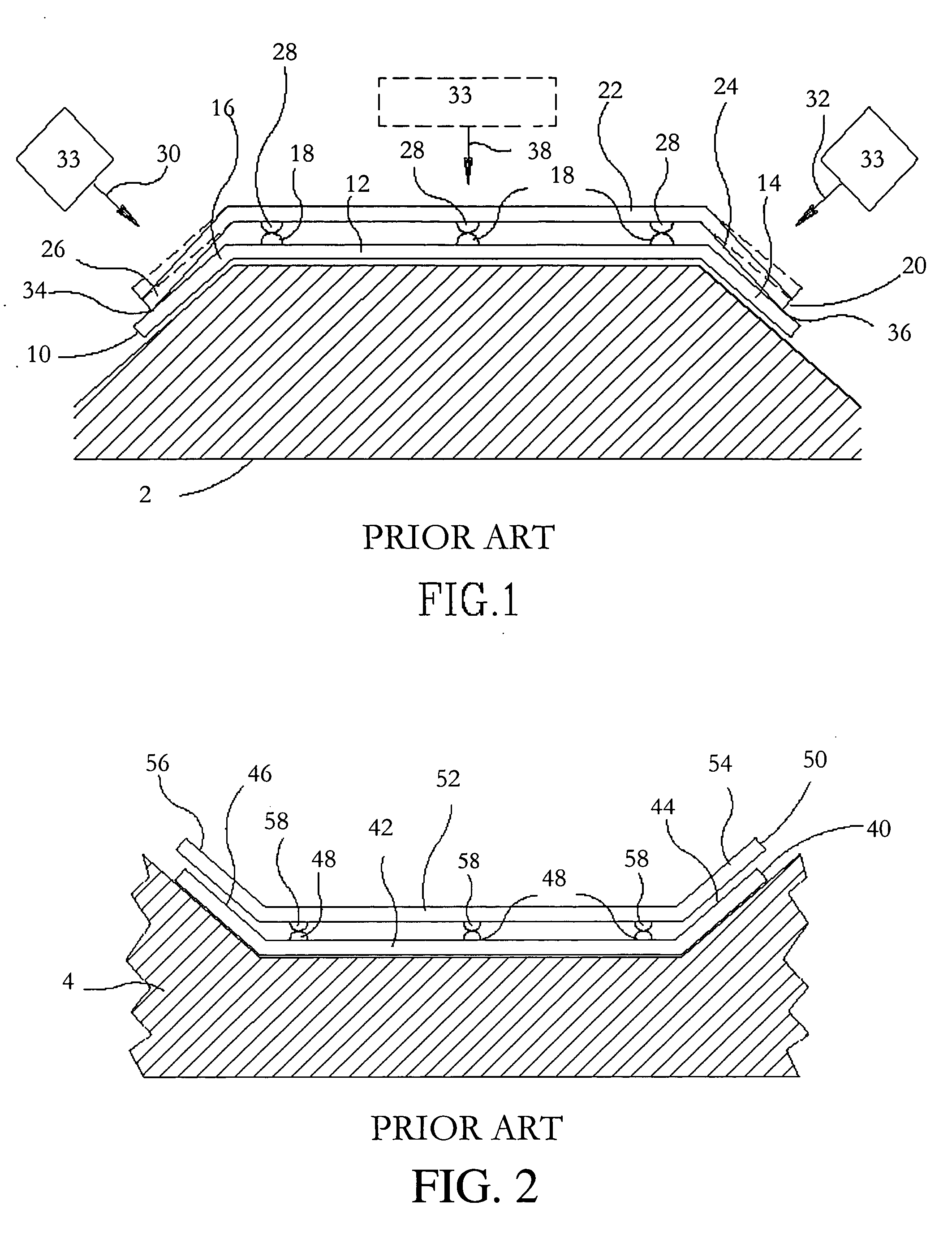 Method for forming a heat exchanger stack