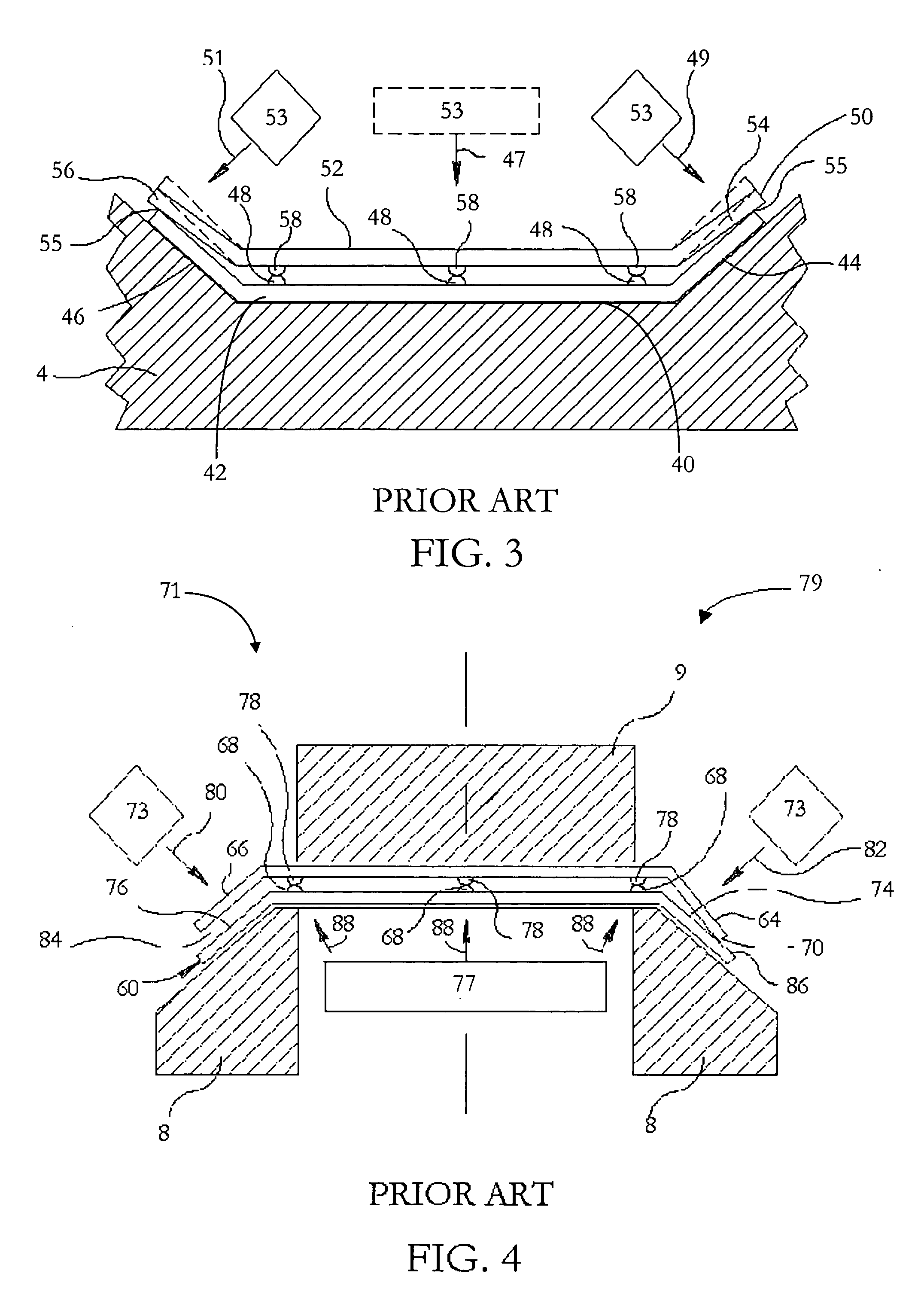 Method for forming a heat exchanger stack