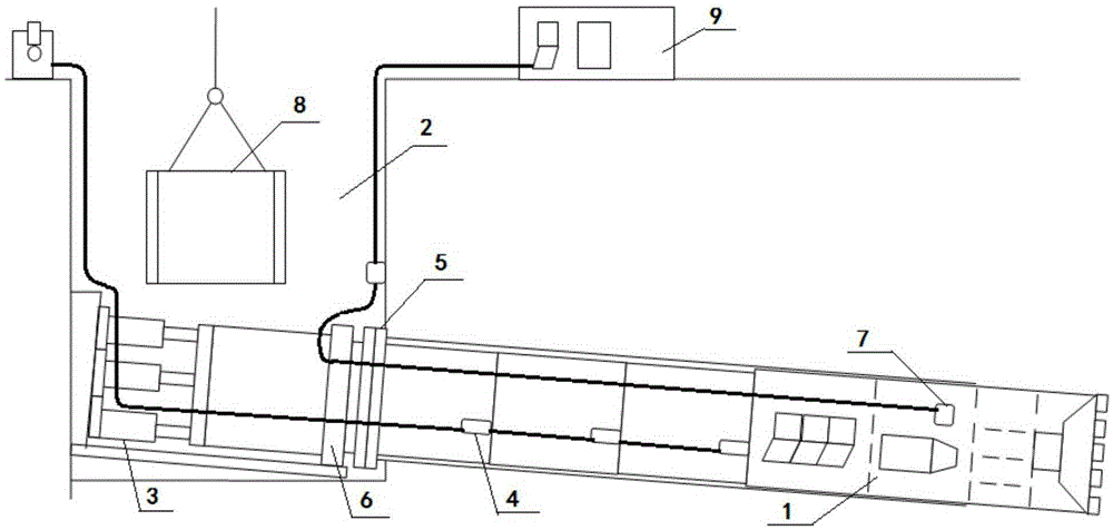 Pipe jacking construction method