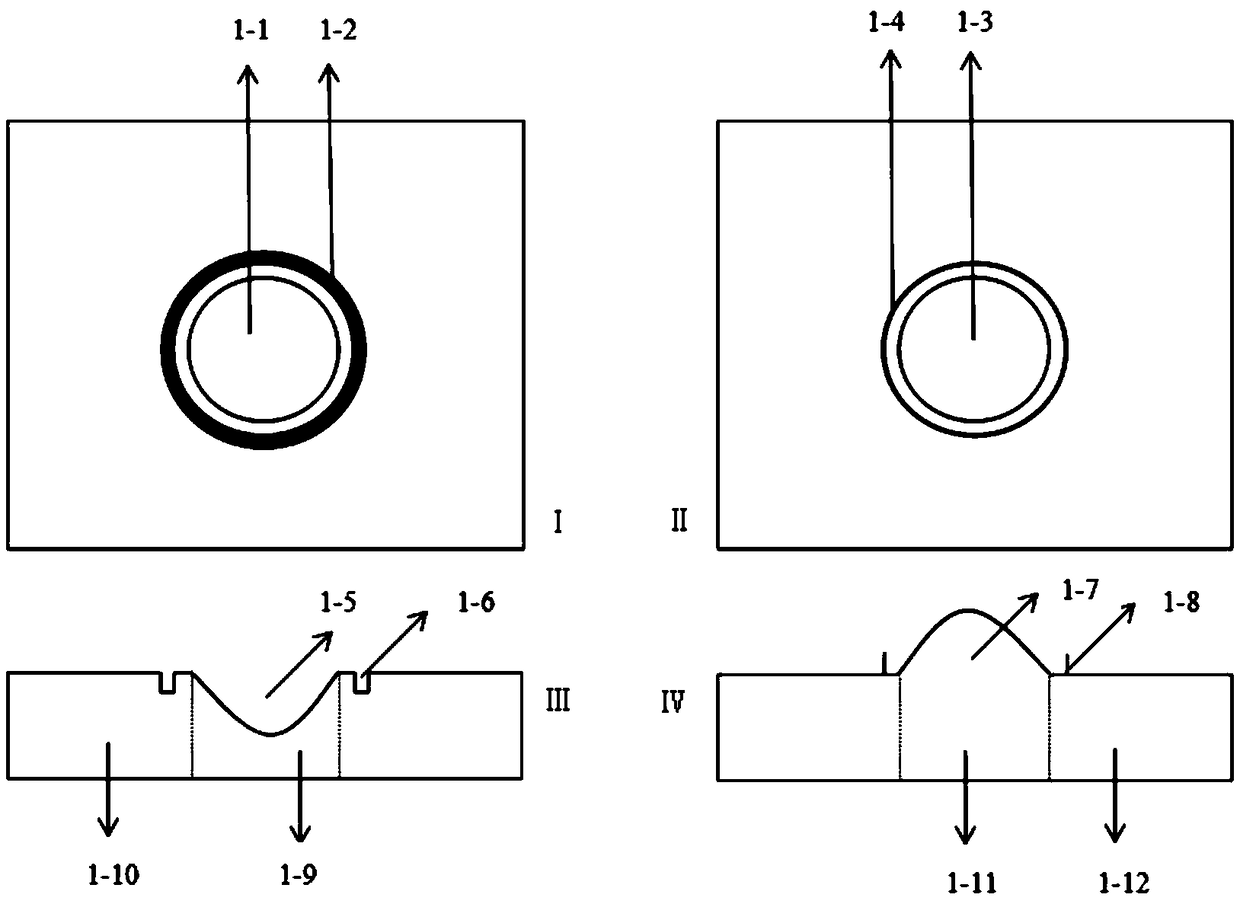 Fabric three-dimensional fixing device and method thereof