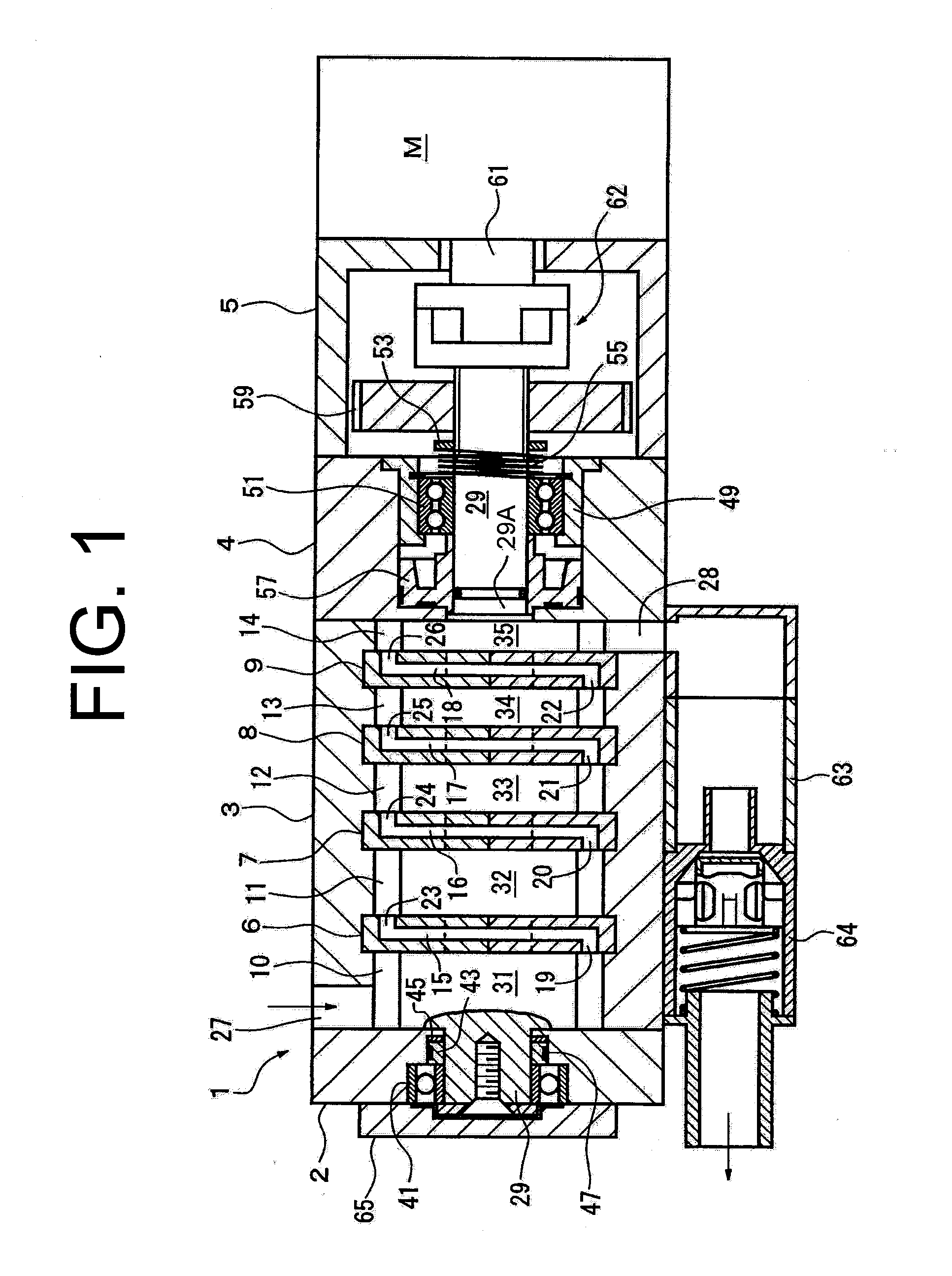 Rotary vacuum pump