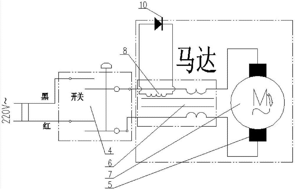 A safety extra-low voltage generating device and electric tool