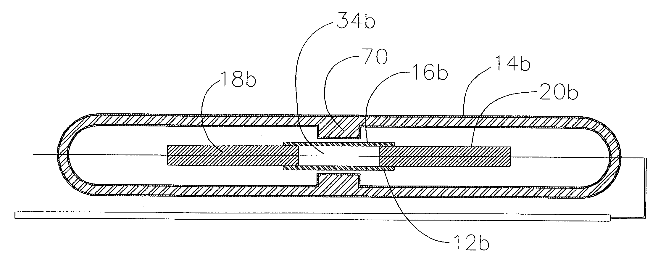 Gas-filled shroud to provide cooler arctube