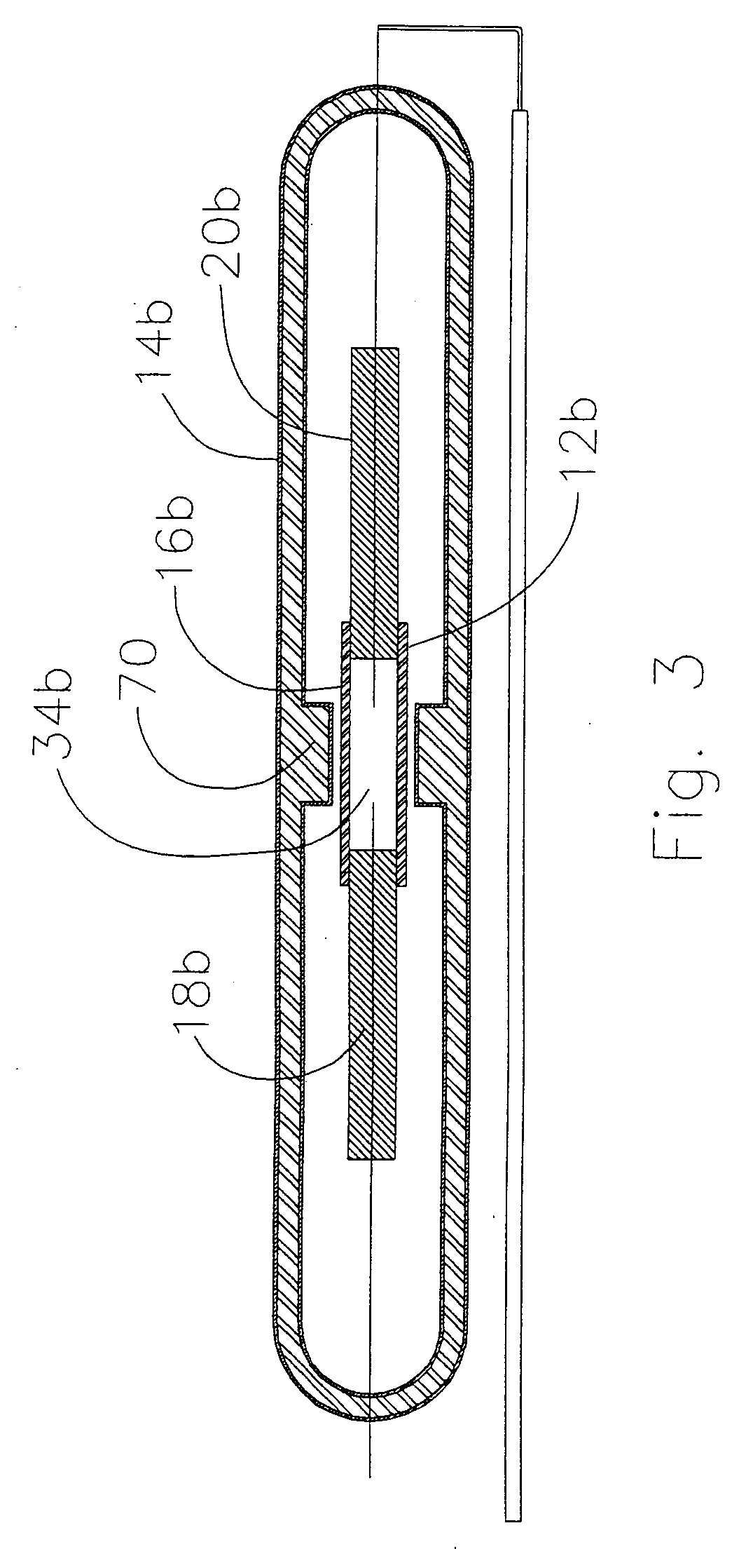 Gas-filled shroud to provide cooler arctube