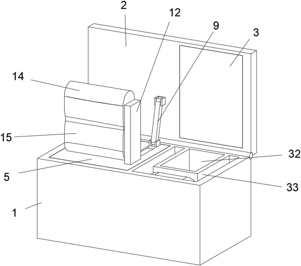 AR training device for lumbar puncture