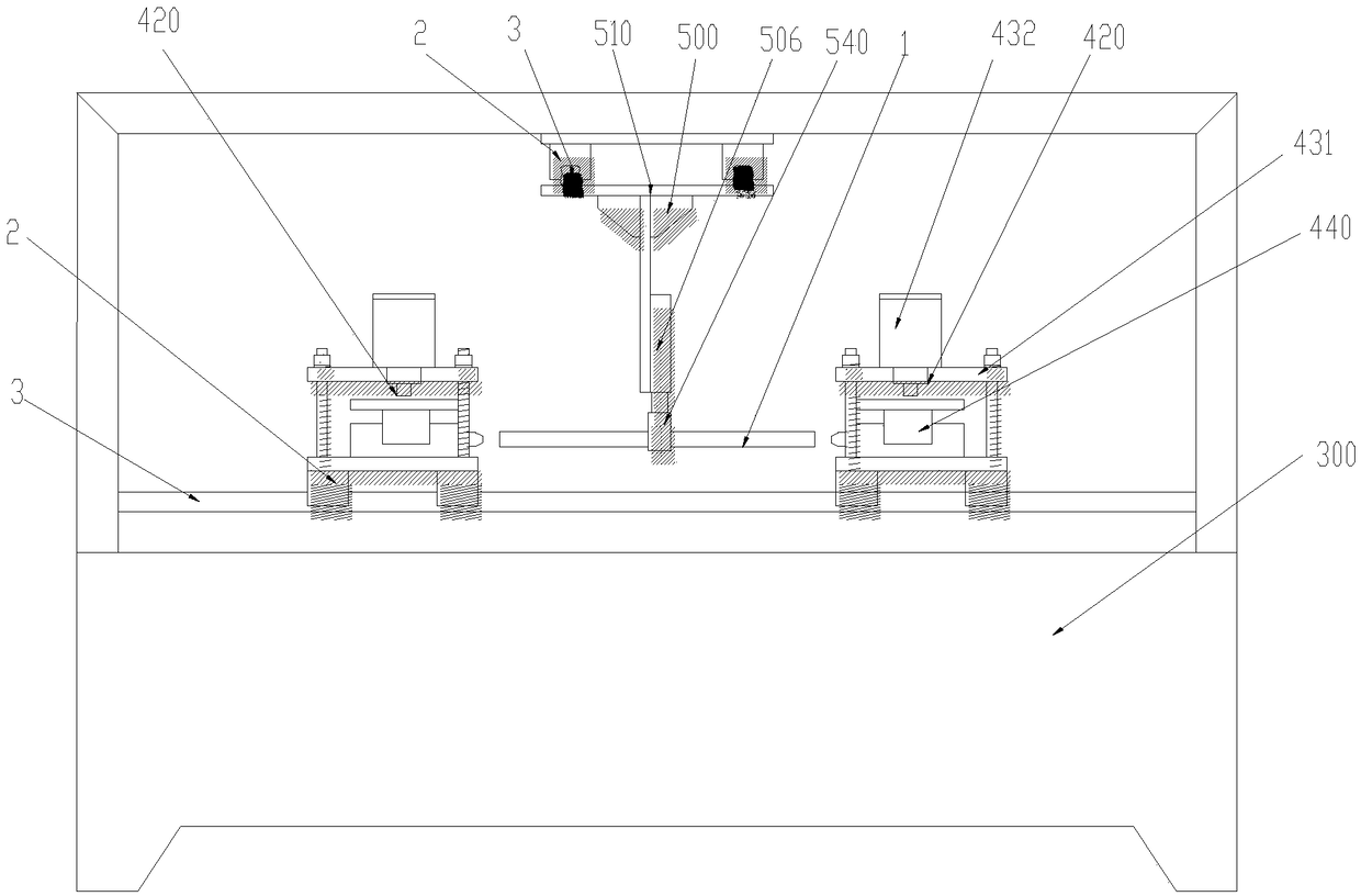 A fully automatic pipe punching machine