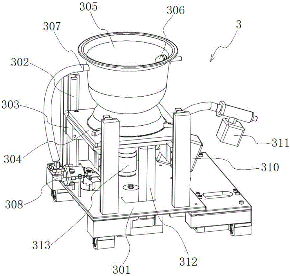 Automatic defecation device of bed for paralyzed patient