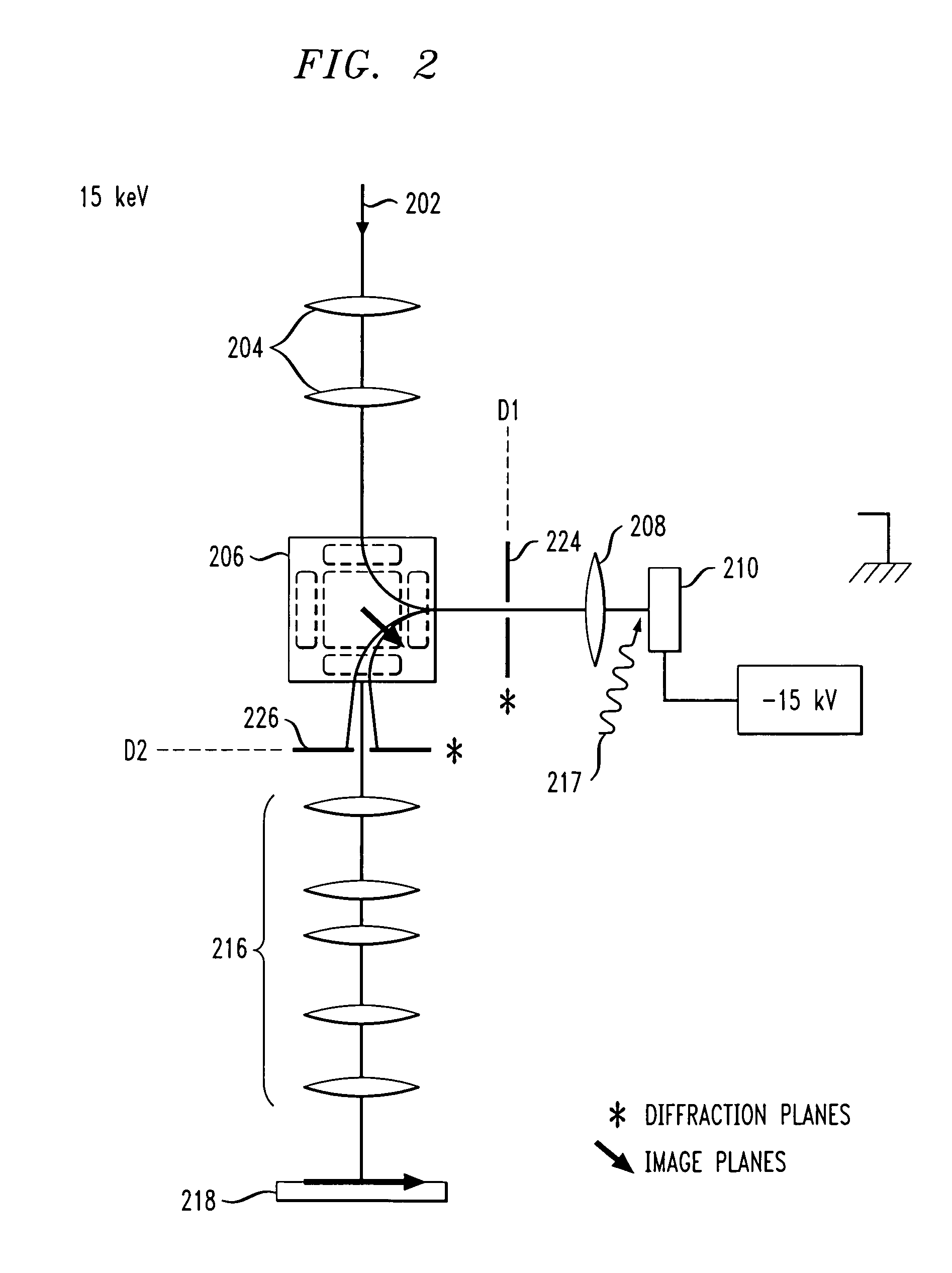 Energy-filtering cathode lens microscopy instrument