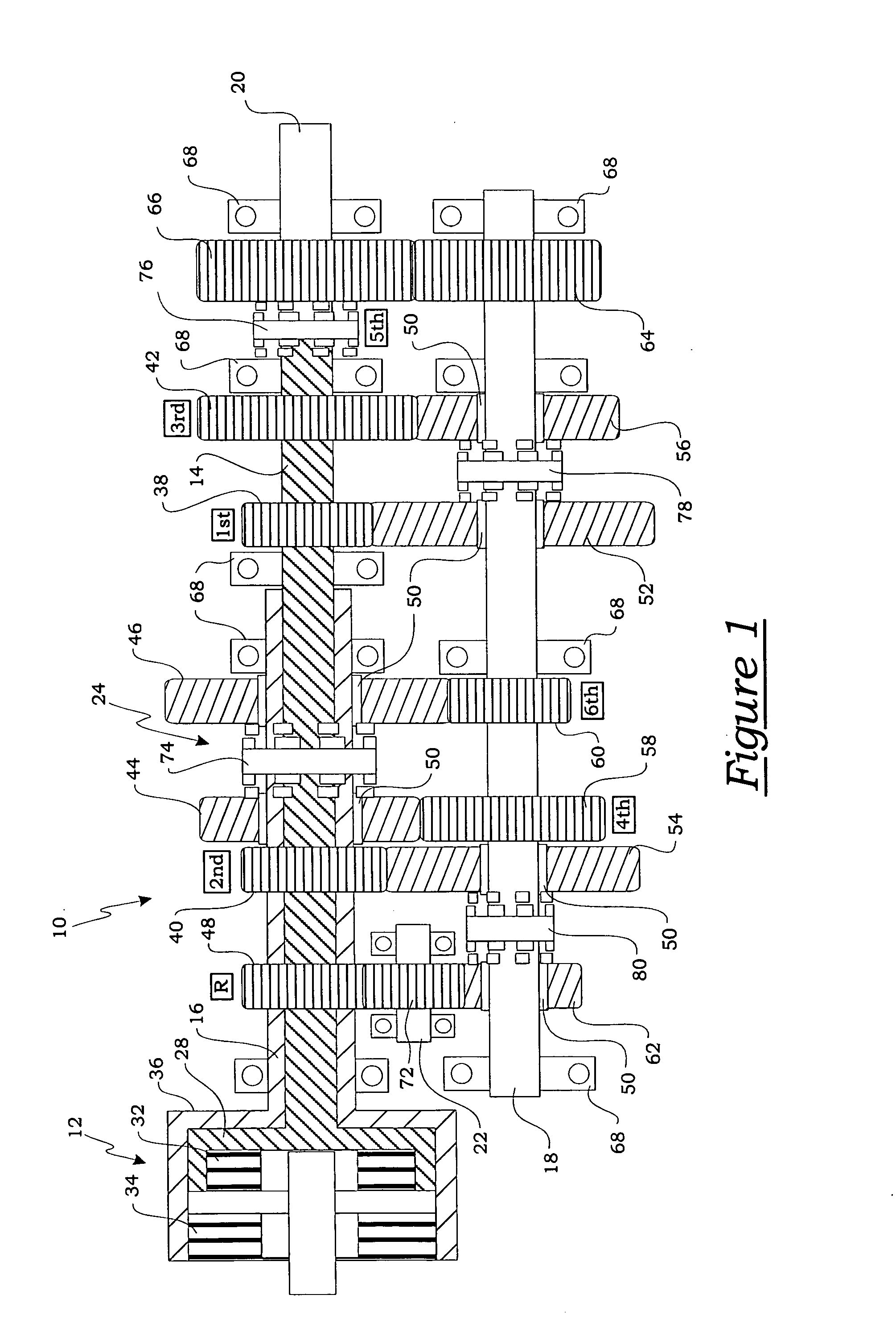 Automatic transmission having a pressure regulator with flow force compensation