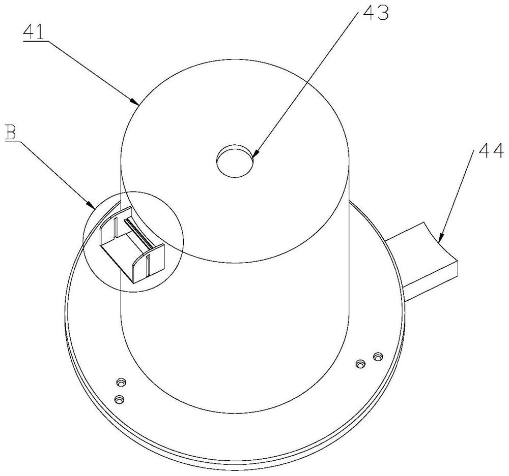 Traditional Chinese medicine gastrodia elata powder sieving device and working method thereof