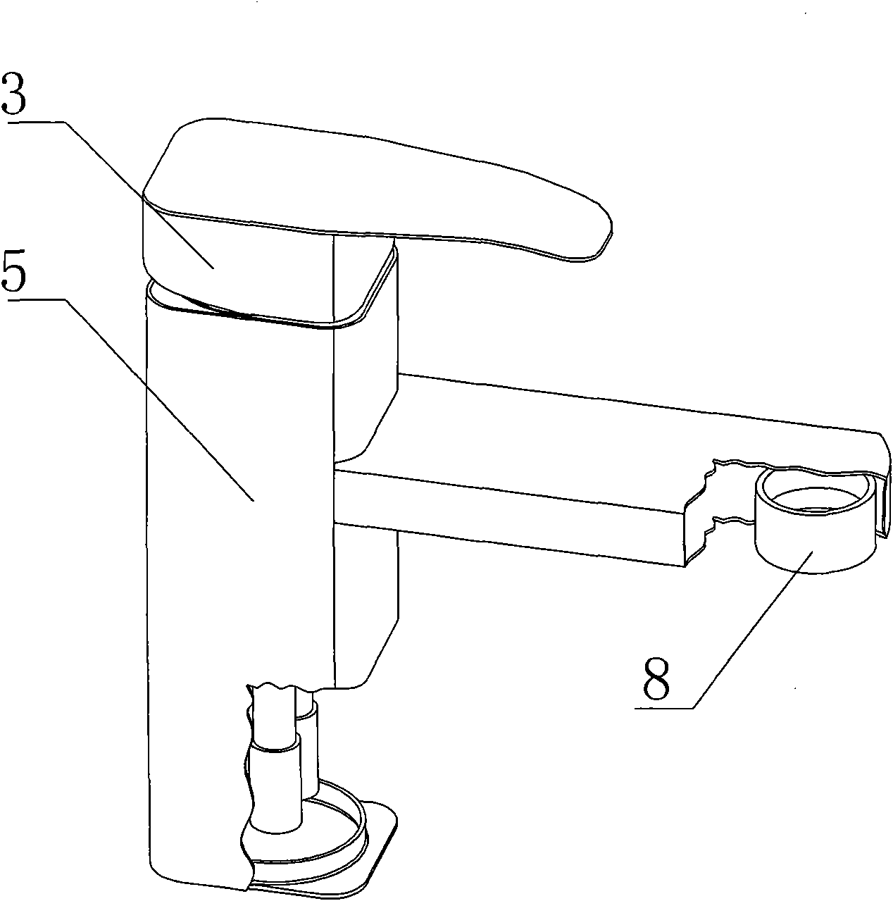 Metal faucet tube and processing method thereof