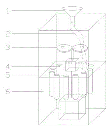 Full-automatic day-parting rainwater sampling device