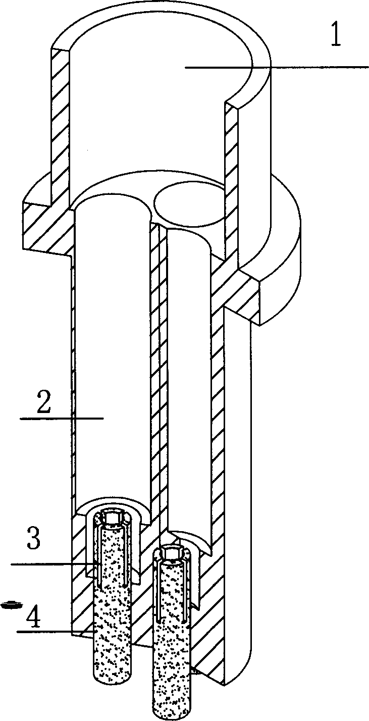 Three-phase power cable connector