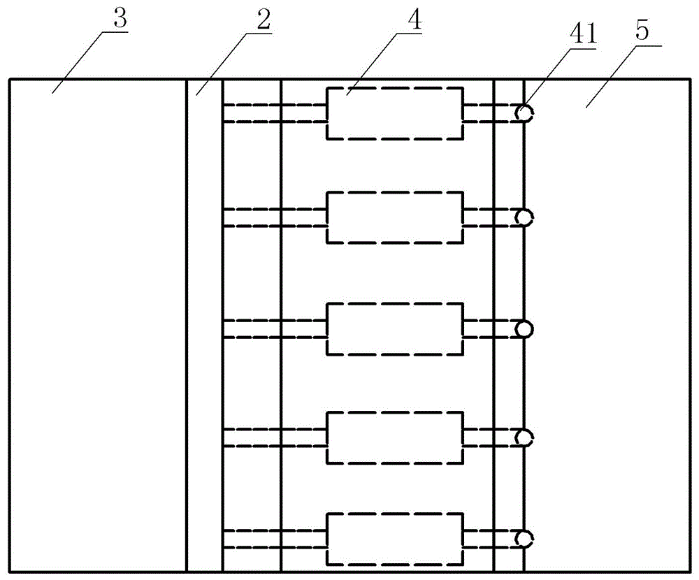 Shield advancing and hinging system