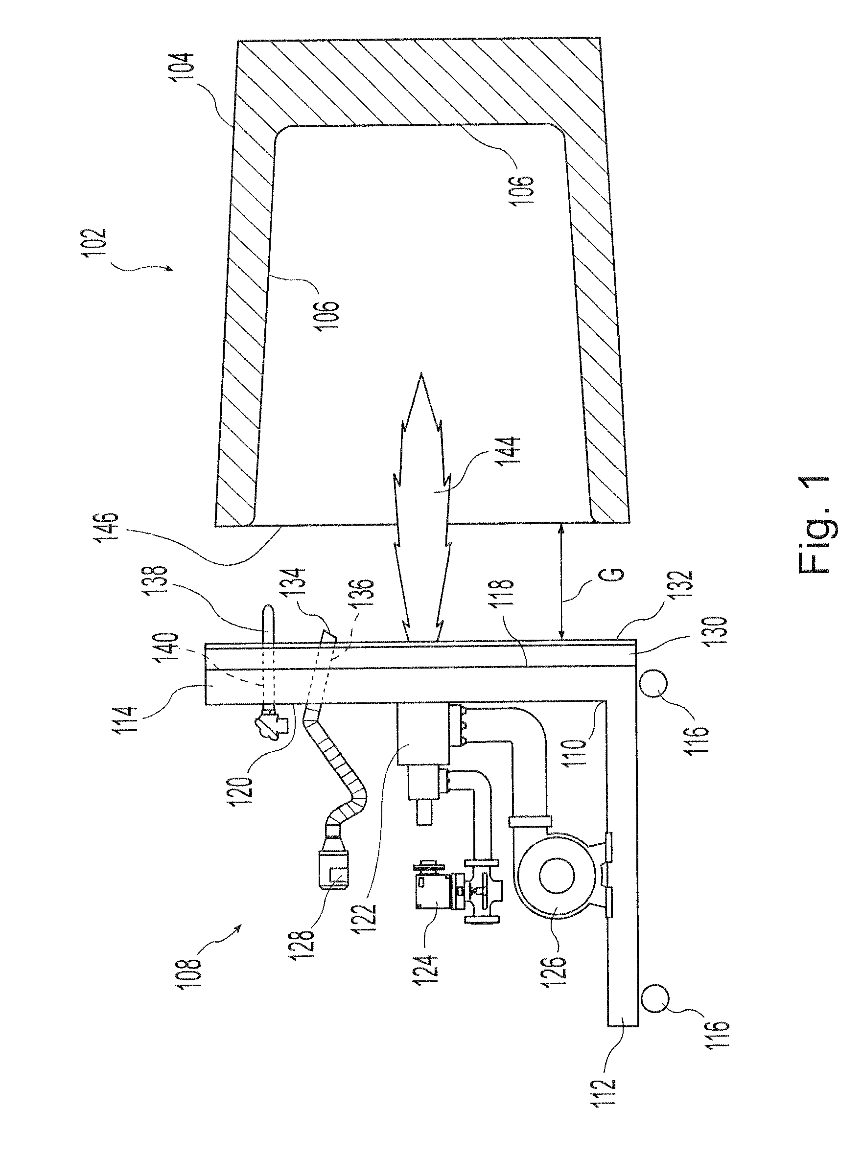 Method of preheating steelmaking ladles