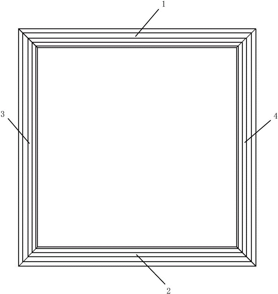 Door/window auxiliary frame and application method thereof