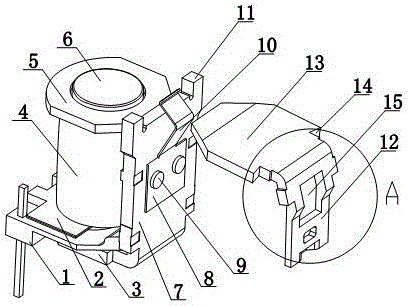 Polyester fiber drum storage device