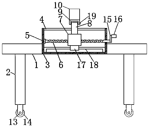 Physical therapy device suitable for rheumatism patient