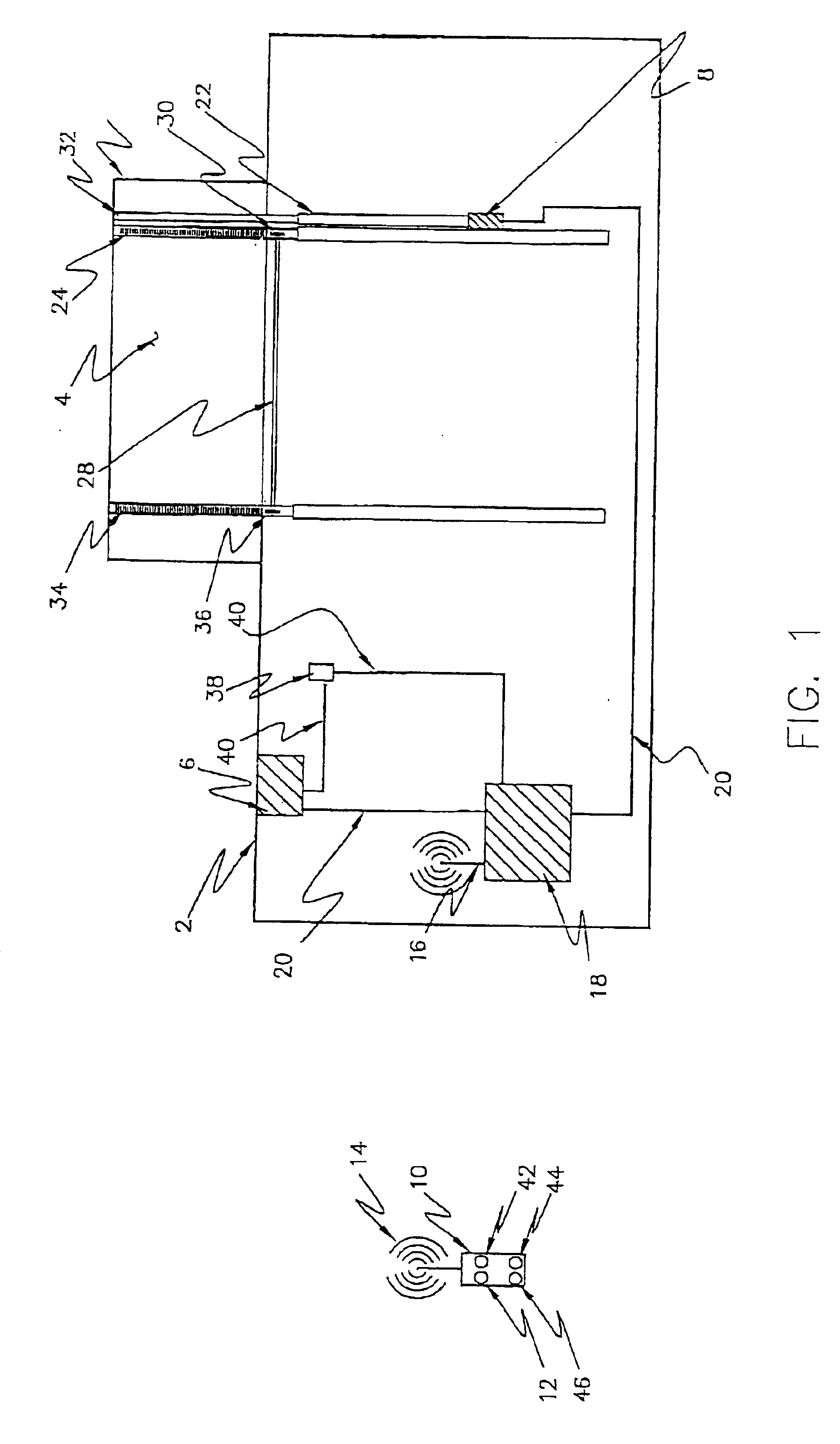 Motor control for slide-out room in mobile living quarters