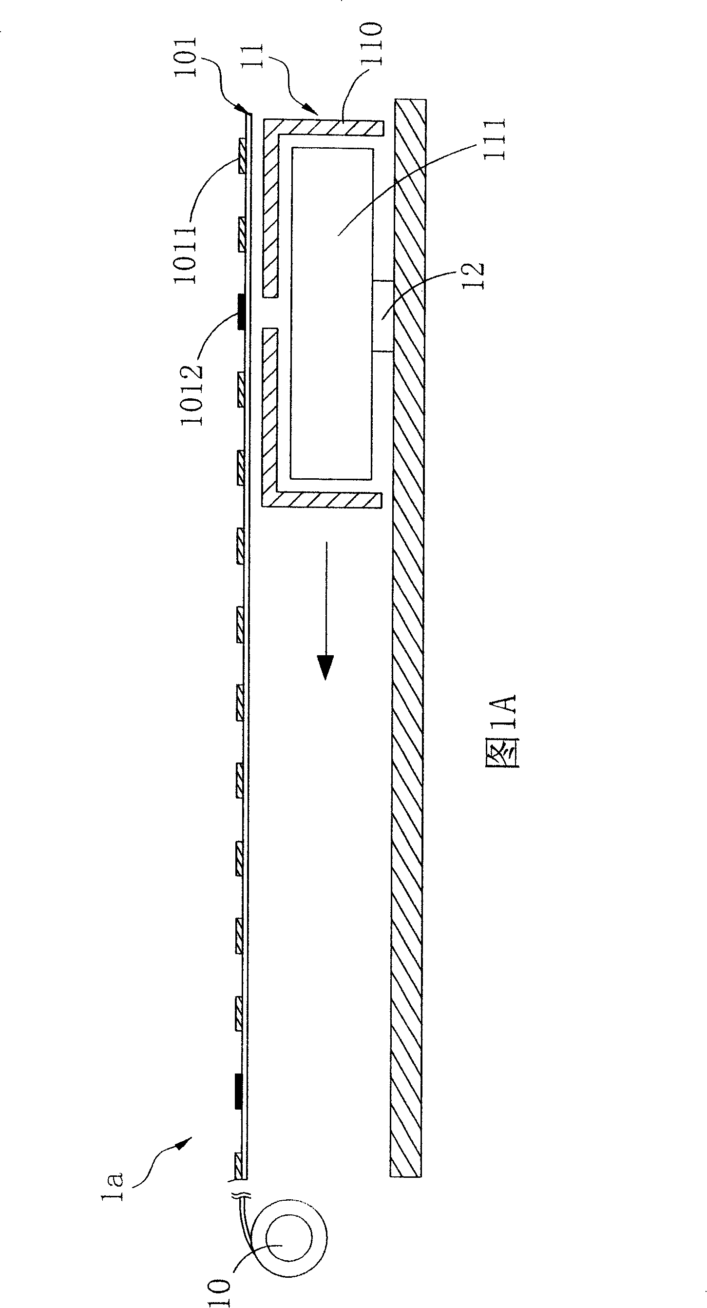 Wireless radio frequency identification label detection method and apparatus