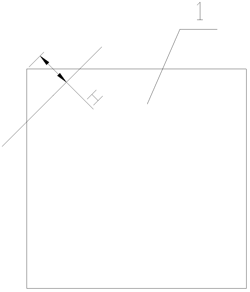 Method for improving thickness of decarburized layer of small square billet of tire cord steel