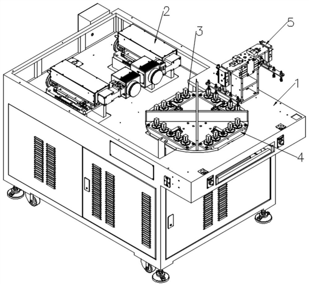 A laser marking machine