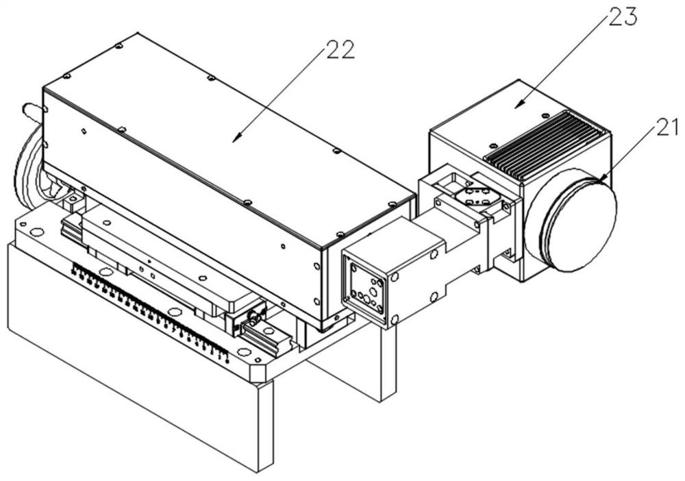 A laser marking machine