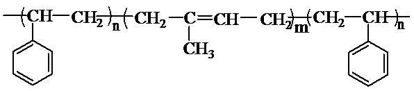 Chemical modification method of coal pitch with unsaturated thermoplastic elastomer