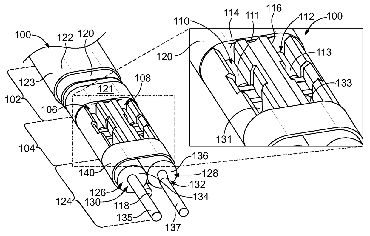 Cable assembly having a signal-control component