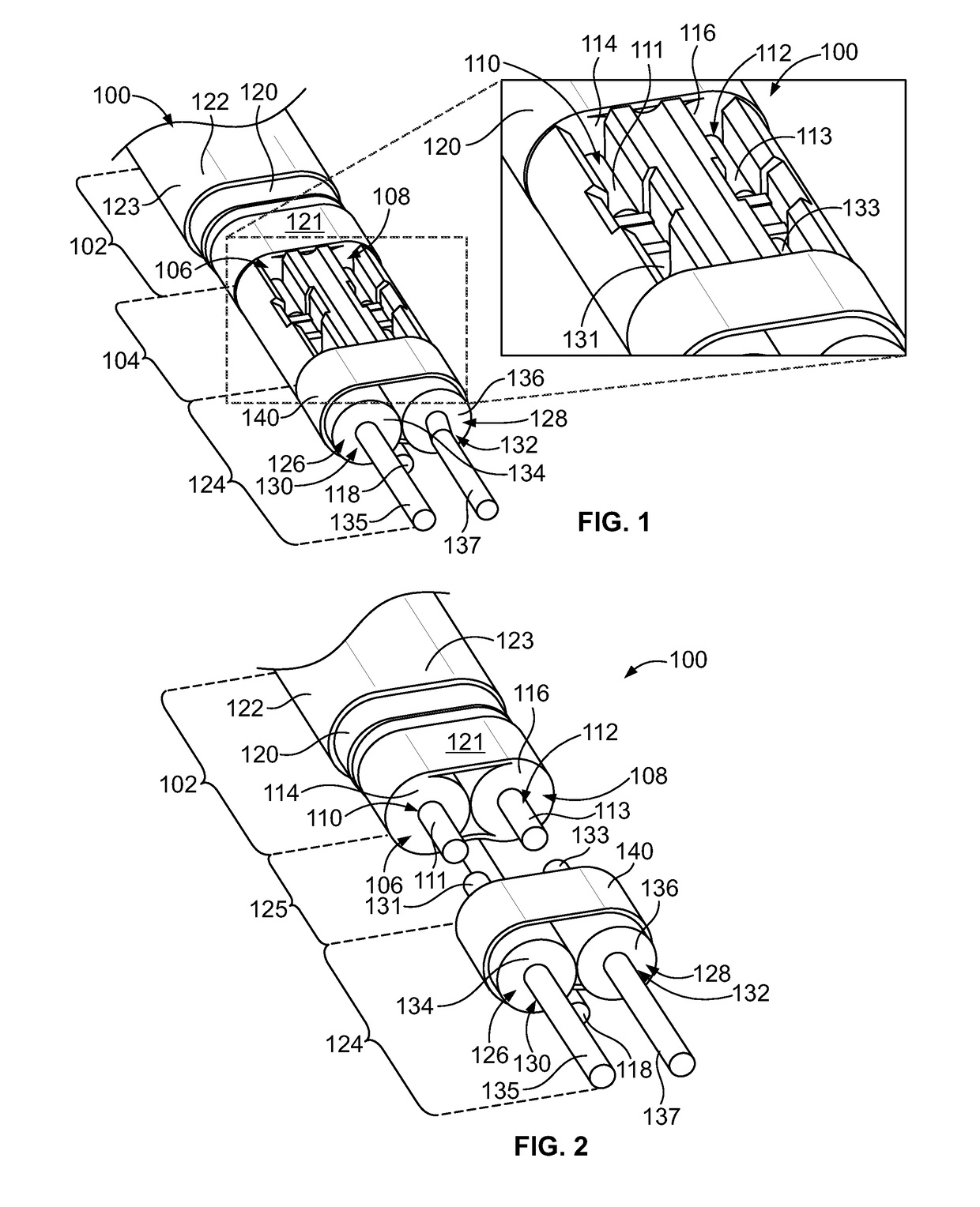 Cable assembly having a signal-control component