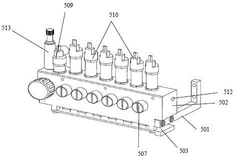 High-speed chip mounting head