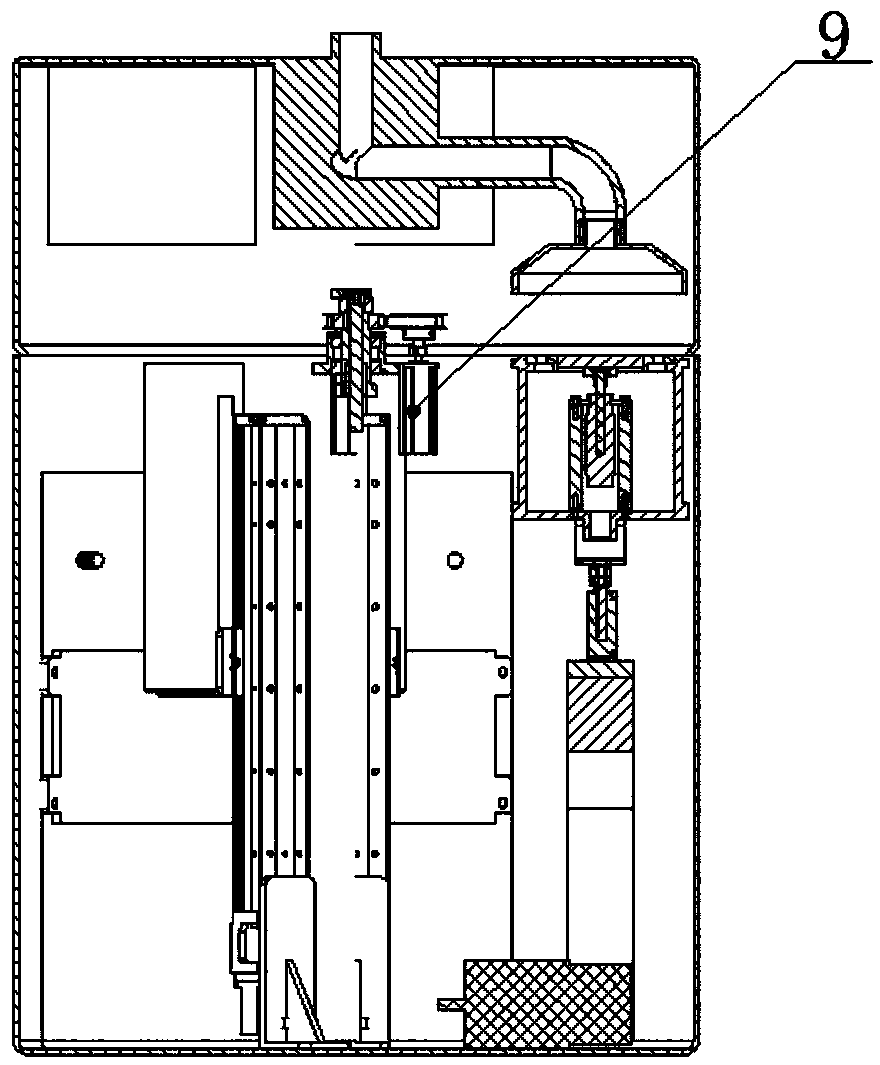 Automatic film-changing air particulate matter sampler capable of sampling comparison sample