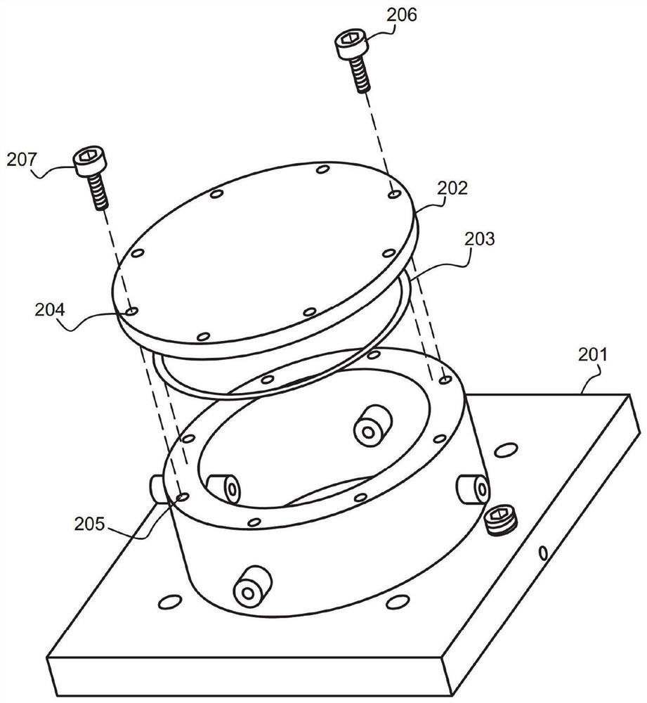 Sample cell for processing and measuring sensitive samples under low temperature conditions