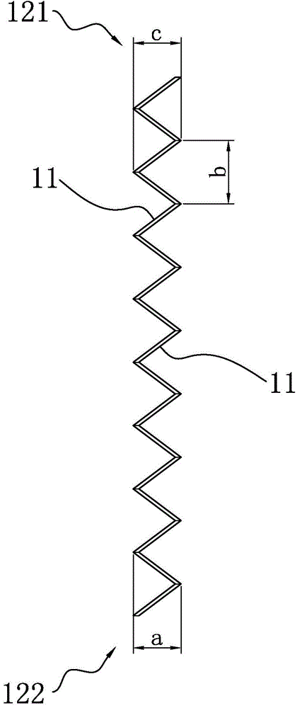 Ventilation steel channel, manufacturing method of ventilation steel channel, ventilation structure and motor